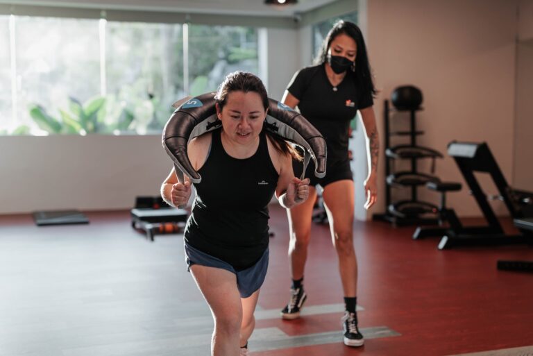 Chest and Back Exercises Enhanced with a Weighted Vest