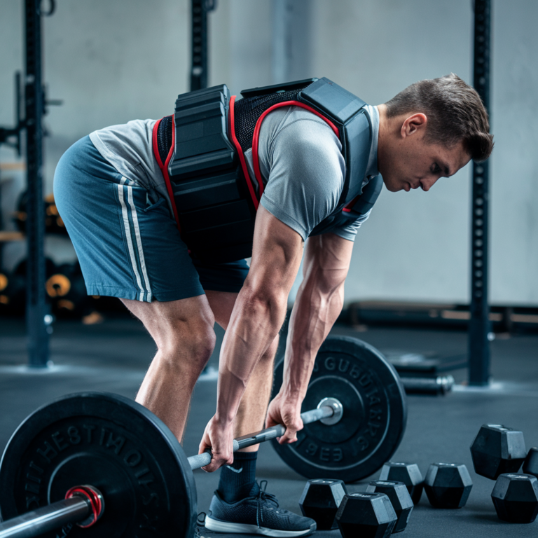 Glute and Hamstring Workout: Exercises with A Weighted Vest